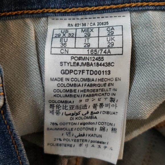 Guess vermont slim men's stretch jeans - size 29 x 32 - Picture 8 of 15